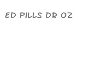 ed pills dr oz