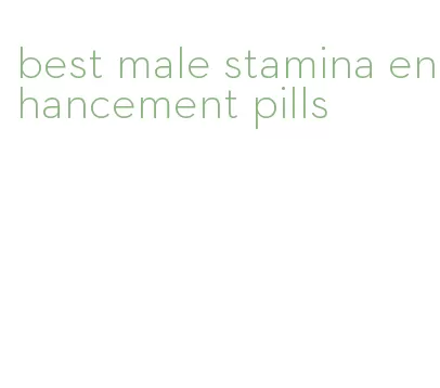 best male stamina enhancement pills