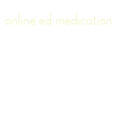 online ed medication