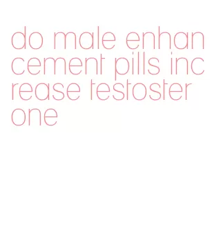 do male enhancement pills increase testosterone