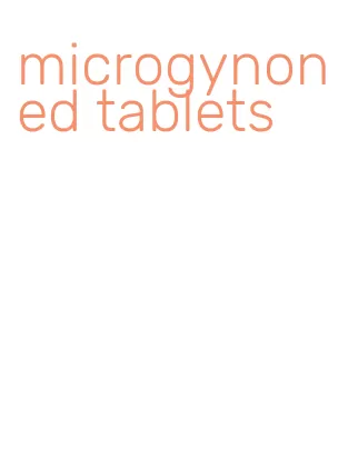 microgynon ed tablets