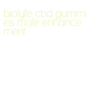 biolyfe cbd gummies male enhancement