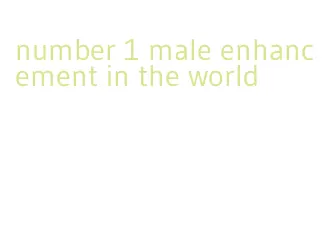 number 1 male enhancement in the world